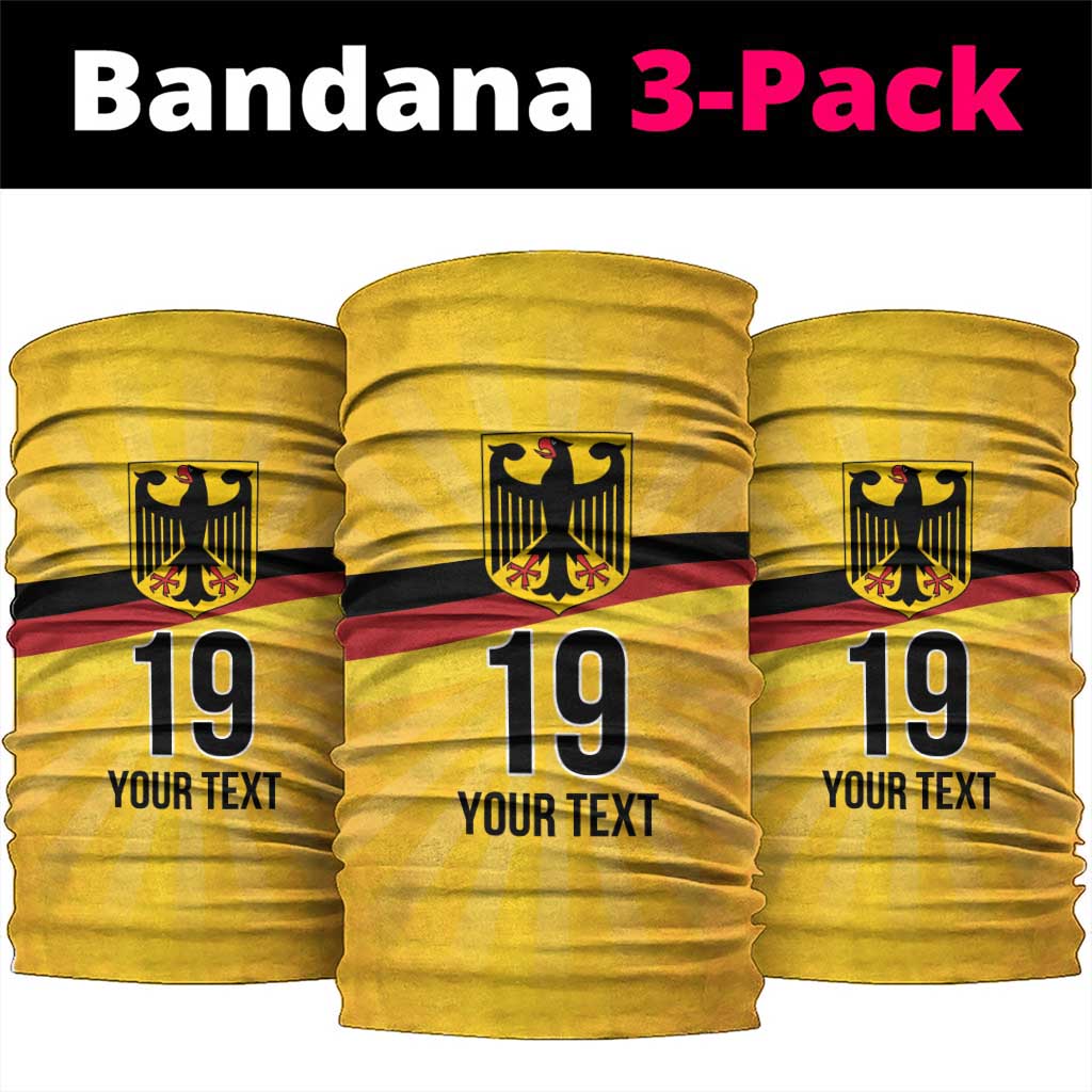 Custom Germany Heritage Eagle Neck Gaiter German Eagle with Flag Design - Wonder Print Shop