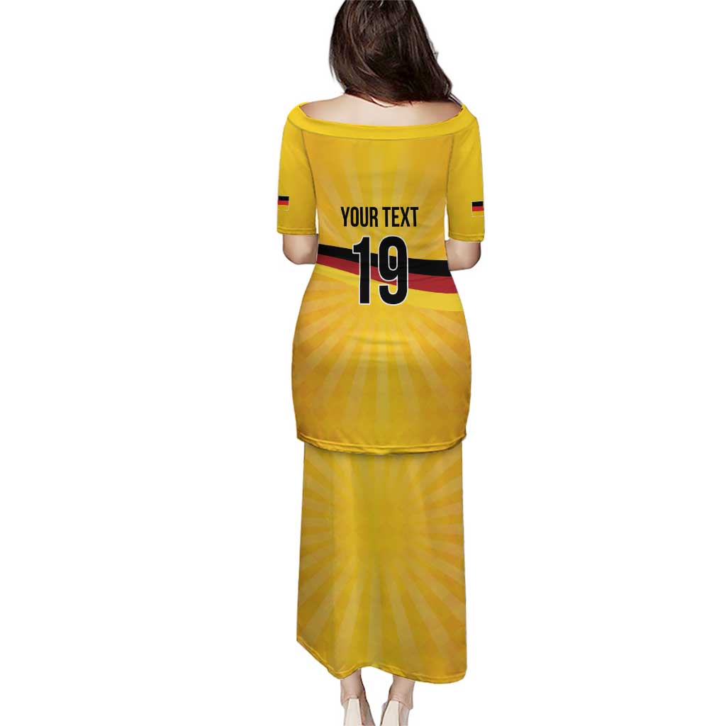 Custom Germany Heritage Eagle Puletasi German Eagle with Flag Design - Wonder Print Shop