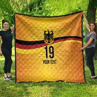 Custom Germany Heritage Eagle Quilt German Eagle with Flag Design - Wonder Print Shop