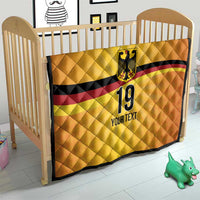 Custom Germany Heritage Eagle Quilt German Eagle with Flag Design - Wonder Print Shop