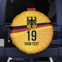 Custom Germany Heritage Eagle Spare Tire Cover German Eagle with Flag Design - Wonder Print Shop