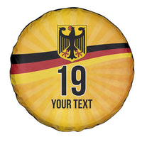 Custom Germany Heritage Eagle Spare Tire Cover German Eagle with Flag Design - Wonder Print Shop