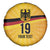 Custom Germany Heritage Eagle Spare Tire Cover German Eagle with Flag Design - Wonder Print Shop