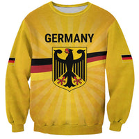 Custom Germany Heritage Eagle Sweatshirt German Eagle with Flag Design - Wonder Print Shop