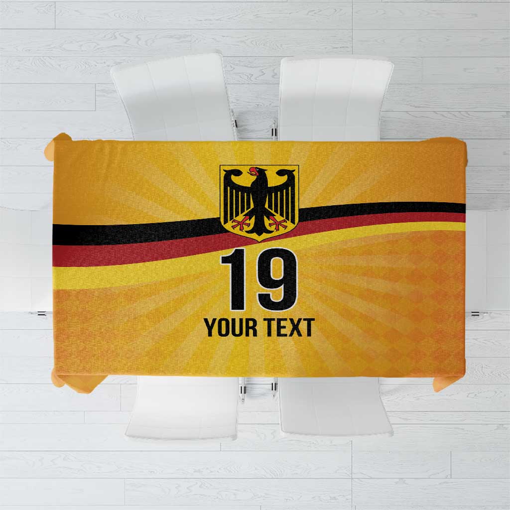 Custom Germany Heritage Eagle Tablecloth German Eagle with Flag Design - Wonder Print Shop