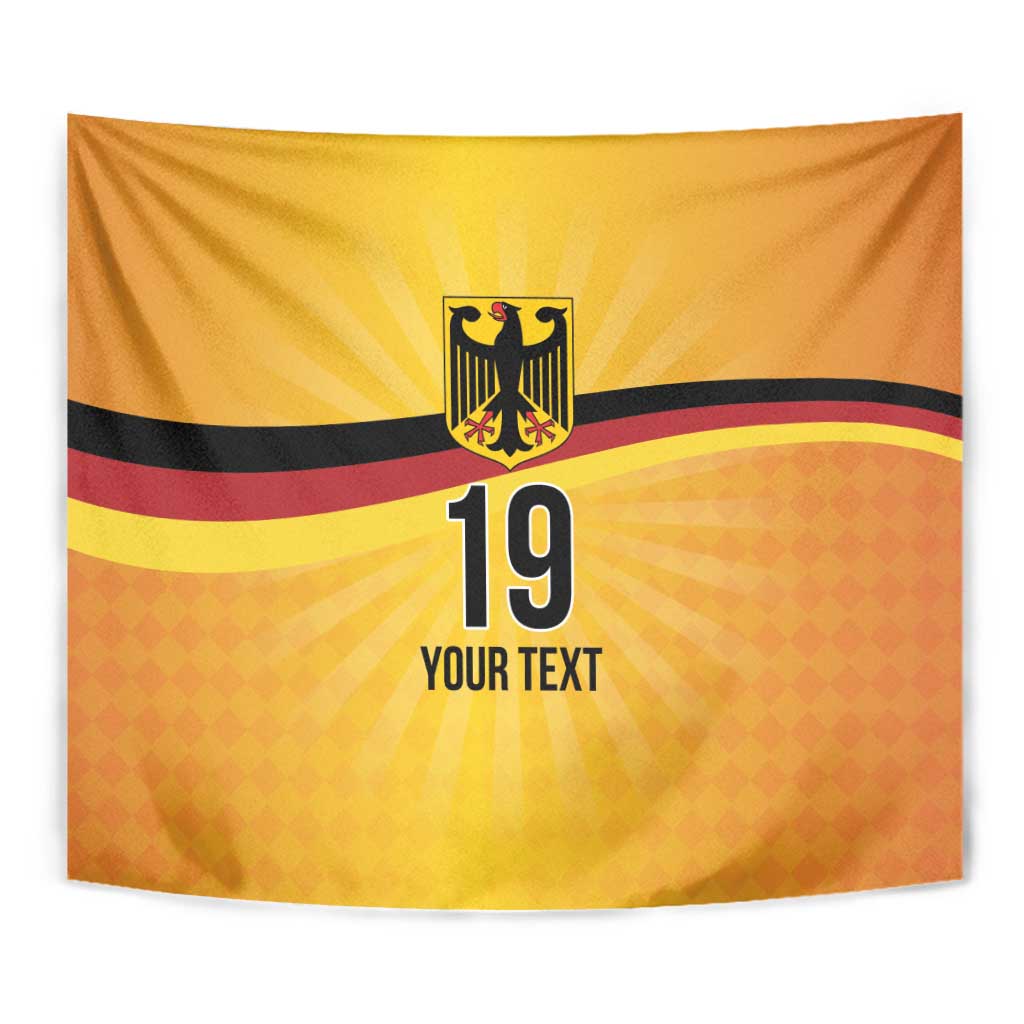 Custom Germany Heritage Eagle Tapestry German Eagle with Flag Design - Wonder Print Shop