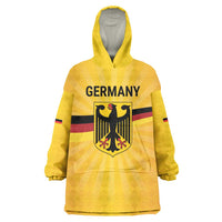 Custom Germany Heritage Eagle Wearable Blanket Hoodie German Eagle with Flag Design - Wonder Print Shop