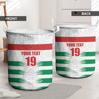 Custom Morocco Football Laundry Basket Road To Football Glory - Wonder Print Shop