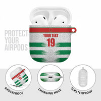 Custom Morocco Football AirPods Case Road To Football Glory - Wonder Print Shop