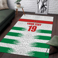 Custom Morocco Football Area Rug Road To Football Glory - Wonder Print Shop