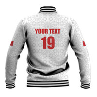Custom Morocco Football Baseball Jacket Road To Football Glory - Wonder Print Shop