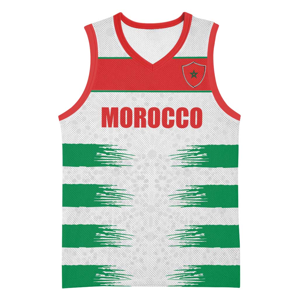 Custom Morocco Football Basketball Jersey Road To Football Glory - Wonder Print Shop