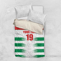 Custom Morocco Football Bedding Set Road To Football Glory - Wonder Print Shop