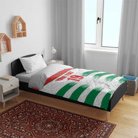Custom Morocco Football Bedding Set Road To Football Glory - Wonder Print Shop