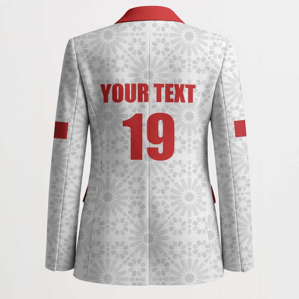 Custom Morocco Football Blazer Road To Football Glory - Wonder Print Shop