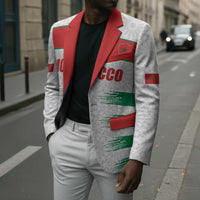 Custom Morocco Football Blazer Road To Football Glory - Wonder Print Shop