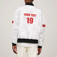 Custom Morocco Football Bomber Jacket Road To Football Glory - Wonder Print Shop