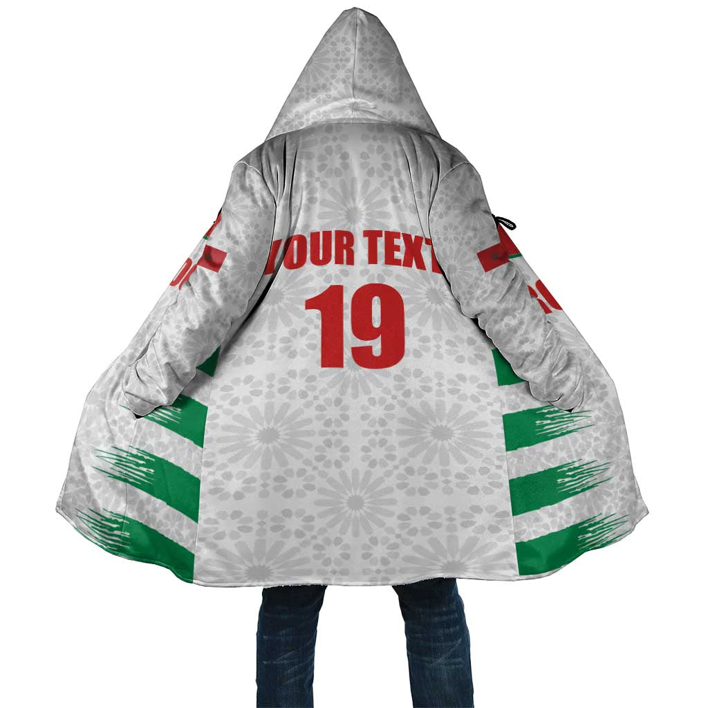 Custom Morocco Football Cloak Road To Football Glory - Wonder Print Shop