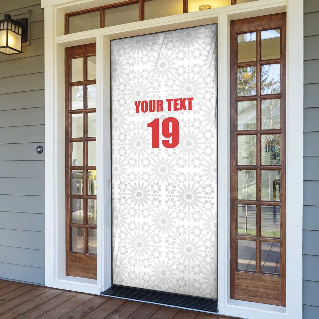 Custom Morocco Football Door Cover Road To Football Glory - Wonder Print Shop
