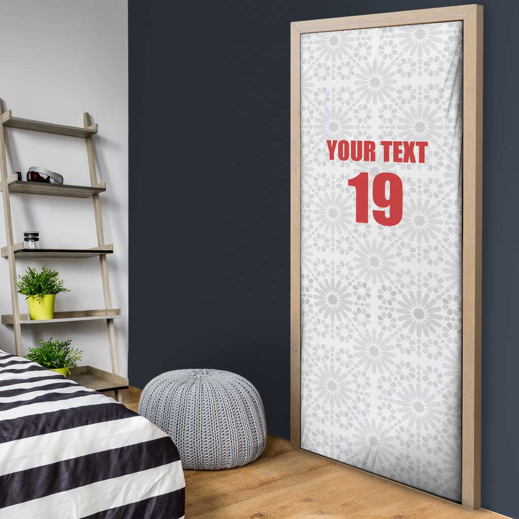 Custom Morocco Football Door Cover Road To Football Glory - Wonder Print Shop