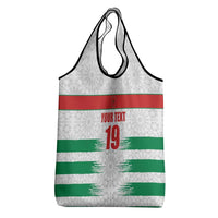Custom Morocco Football Grocery Bag Road To Football Glory - Wonder Print Shop