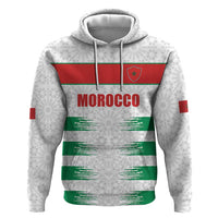 Custom Morocco Football Hoodie Road To Football Glory - Wonder Print Shop