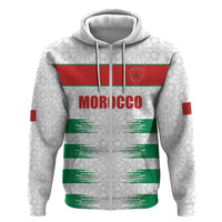 Custom Morocco Football Hoodie Road To Football Glory - Wonder Print Shop
