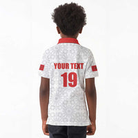 Custom Morocco Football Kid Polo Shirt Road To Football Glory LT19