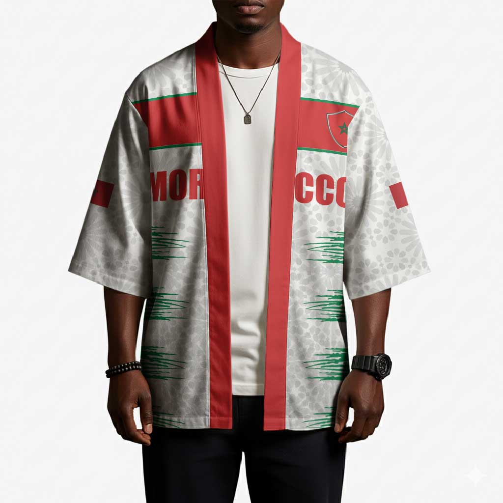 Custom Morocco Football Kimono Road To Football Glory - Wonder Print Shop