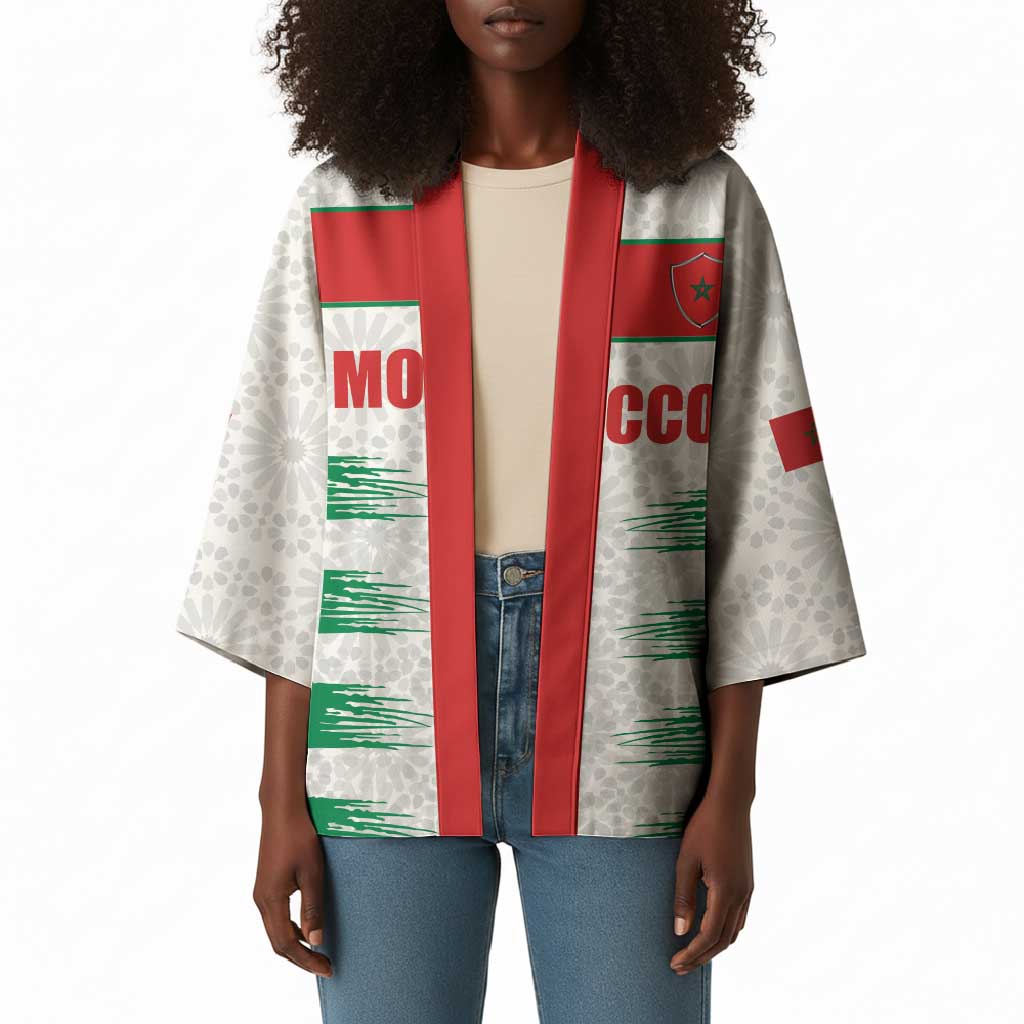 Custom Morocco Football Kimono Road To Football Glory - Wonder Print Shop