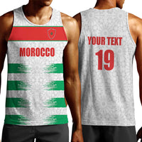 Custom Morocco Football Men Tank Top Road To Football Glory - Wonder Print Shop