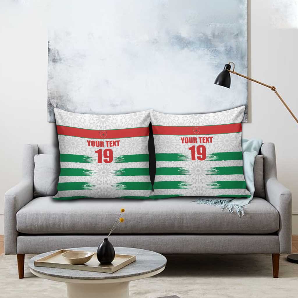 Custom Morocco Football Pillow Cover Road To Football Glory - Wonder Print Shop