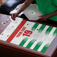 Custom Morocco Football Puzzle Road To Football Glory - Wonder Print Shop