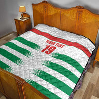 Custom Morocco Football Quilt Road To Football Glory - Wonder Print Shop