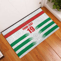 Custom Morocco Football Rubber Doormat Road To Football Glory - Wonder Print Shop