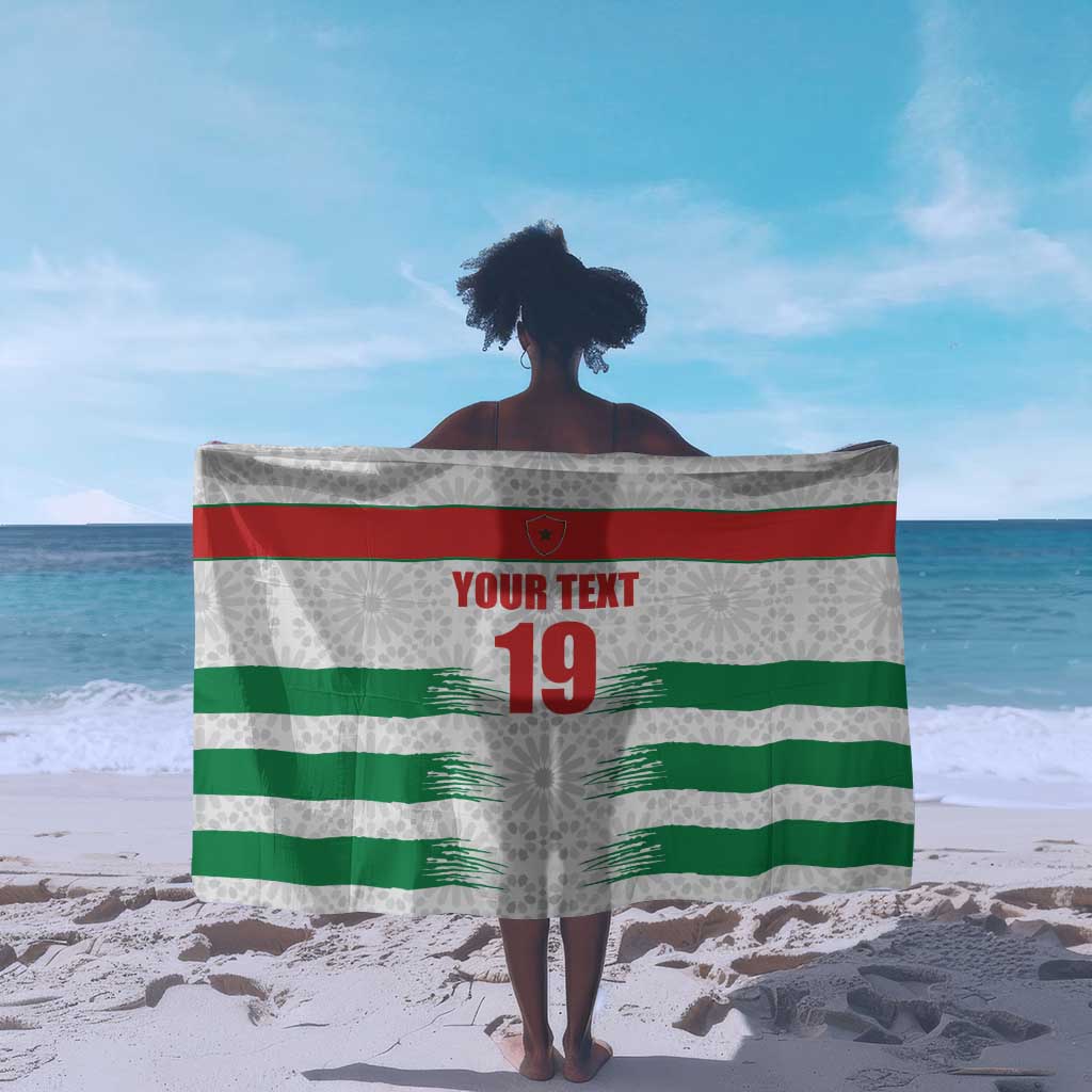 Custom Morocco Football Sarong Road To Football Glory - Wonder Print Shop