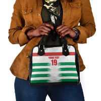 Custom Morocco Football Shoulder Handbag Road To Football Glory - Wonder Print Shop