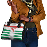 Custom Morocco Football Shoulder Handbag Road To Football Glory - Wonder Print Shop