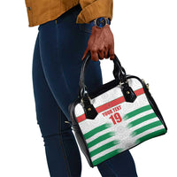 Custom Morocco Football Shoulder Handbag Road To Football Glory - Wonder Print Shop