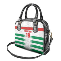 Custom Morocco Football Shoulder Handbag Road To Football Glory - Wonder Print Shop