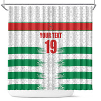 Custom Morocco Football Shower Curtain Road To Football Glory - Wonder Print Shop