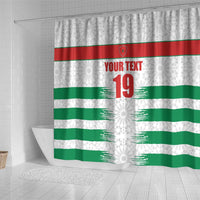 Custom Morocco Football Shower Curtain Road To Football Glory - Wonder Print Shop