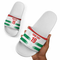 Custom Morocco Football Slide Sandals Road To Football Glory - Wonder Print Shop