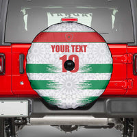 Custom Morocco Football Spare Tire Cover Road To Football Glory - Wonder Print Shop