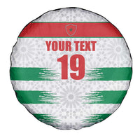 Custom Morocco Football Spare Tire Cover Road To Football Glory - Wonder Print Shop