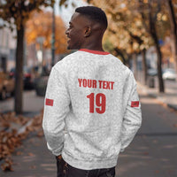 Custom Morocco Football Sweatshirt Road To Football Glory - Wonder Print Shop