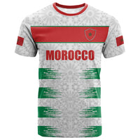 Custom Morocco Football T shirt Road To Football Glory LT19