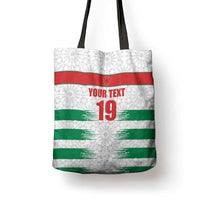 Custom Morocco Football Tote Bag Road To Football Glory - Wonder Print Shop