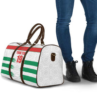 Custom Morocco Football Travel Bag Road To Football Glory - Wonder Print Shop