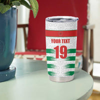 Custom Morocco Football Tumbler Cup Road To Football Glory - Wonder Print Shop